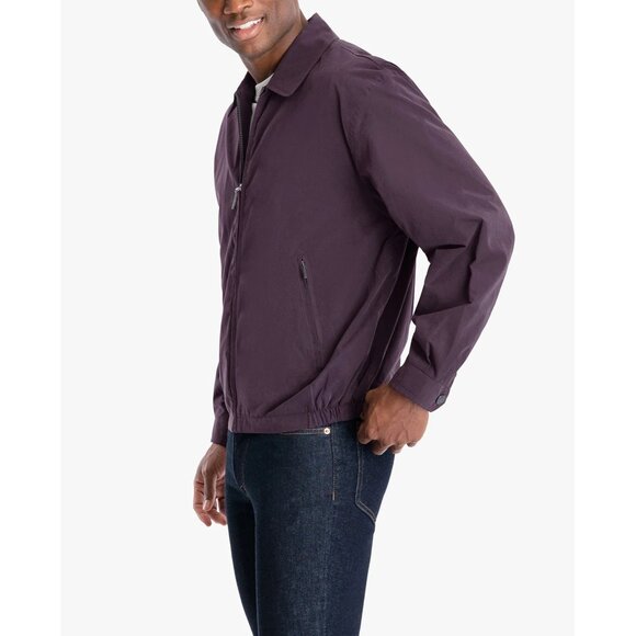 London Fog Men's Auburn Zip-Front Golf Jacket Maroon size 3XL - Picture 1 of 7